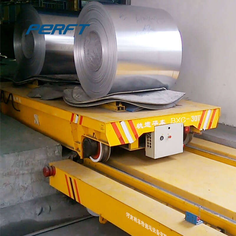 Low-Voltage Steel Rail Electric Car-Perfect Battery Transfer Cart